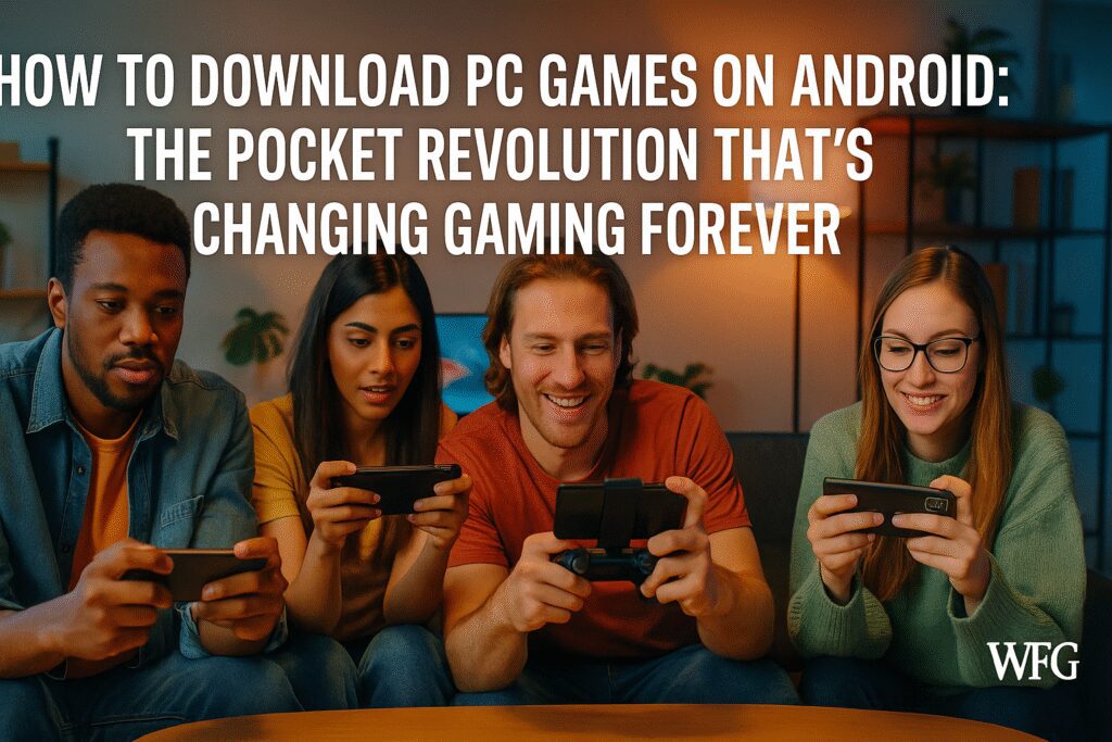 download pc games on android