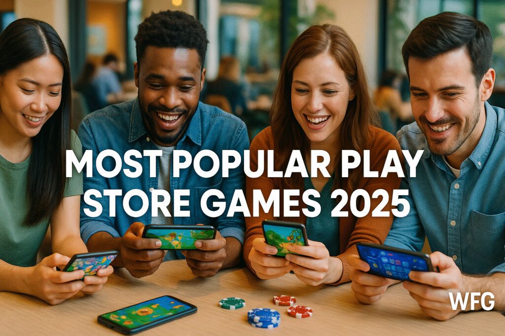 most popular games on play store