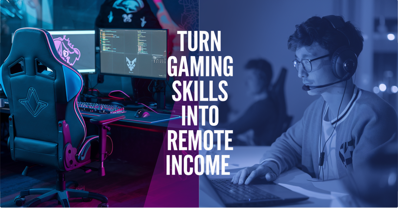 Work-from-Anywhere Jobs Perfect for Gamers