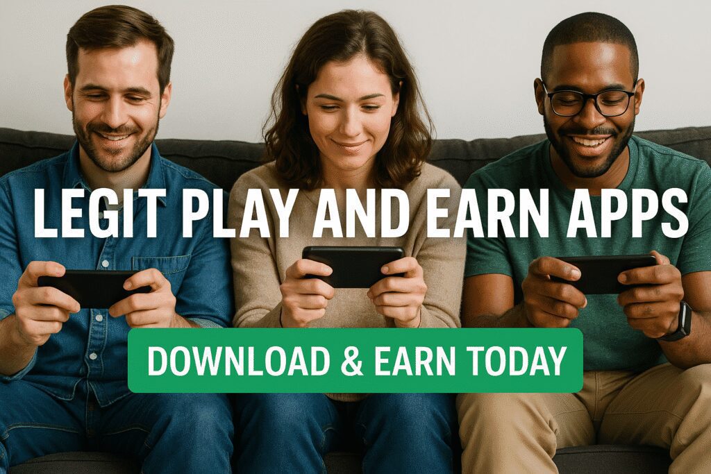 legit play and earn apps