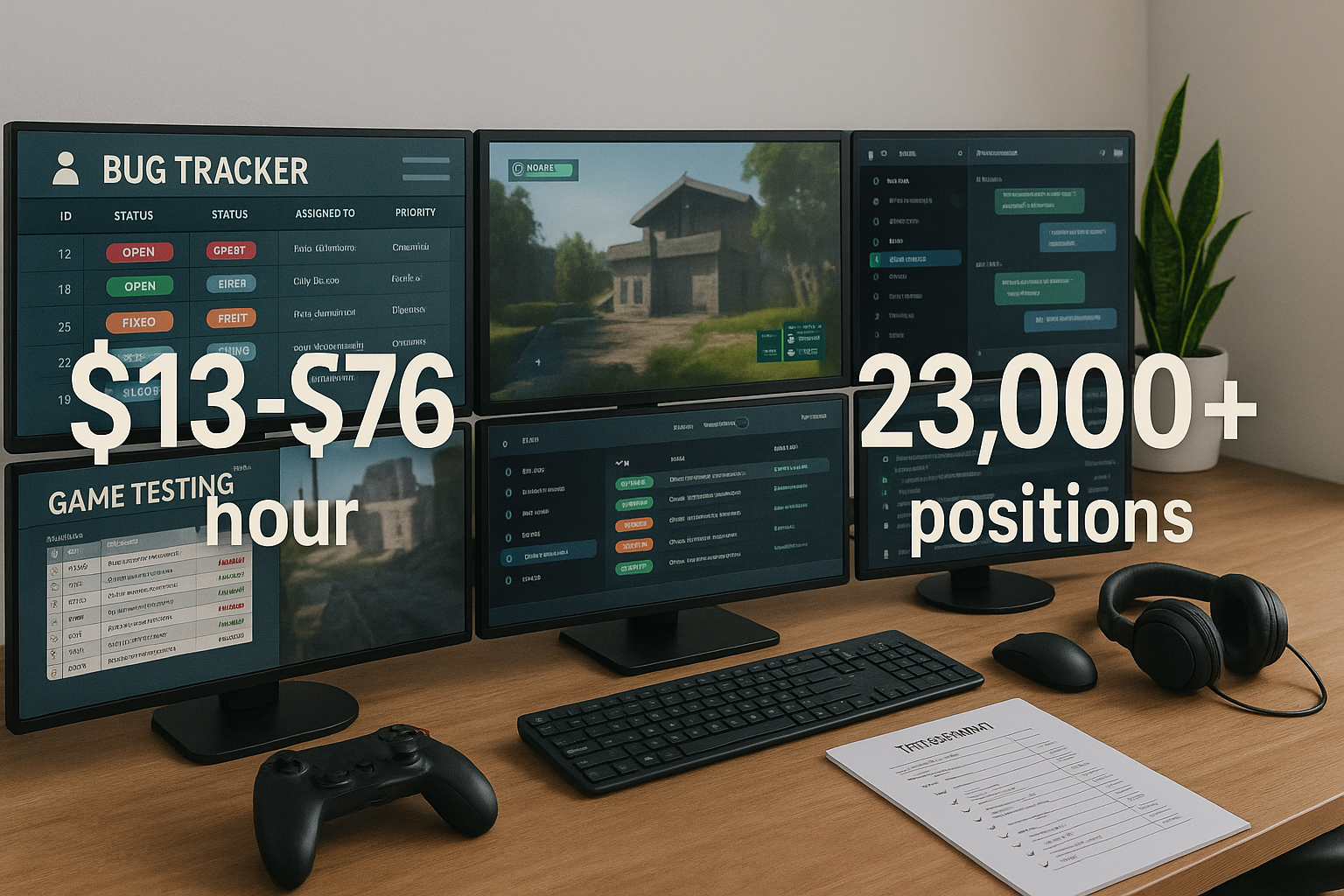 remote jobs for gamers