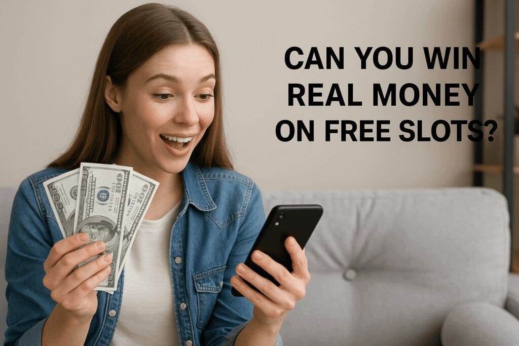 Can you win real money on free slots