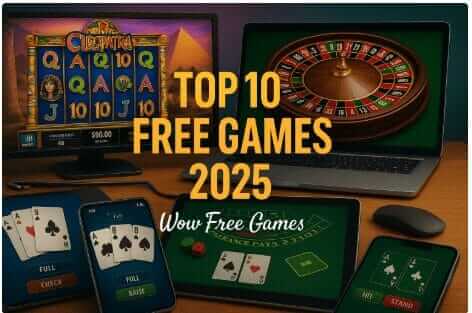 Top 10 Free Online Casino Games to Try in 2025 play casino games online for free