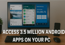 play android apps on pc