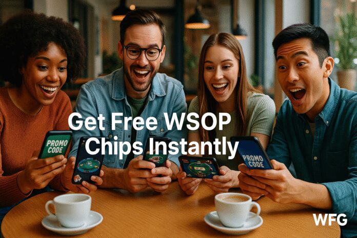 world series of poker app codes